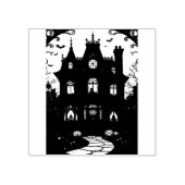 Haunted House Wolf Lane Rubberstempel (Afrduk)