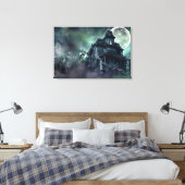 Haunted House Wrapped Canvas - Gothic Horror (Insitu (Slaapkamer))
