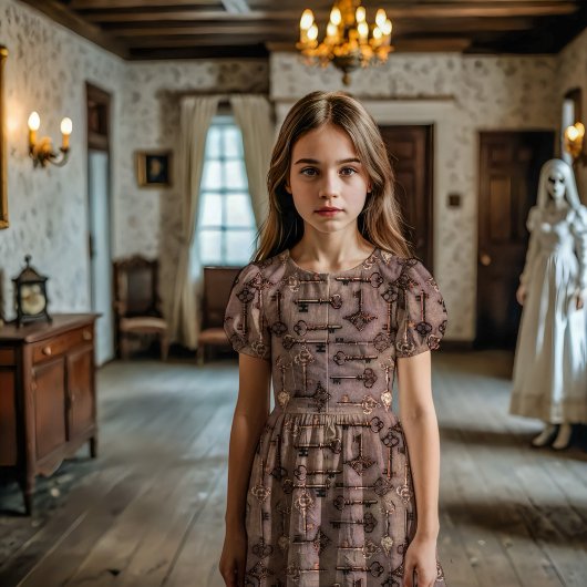 Haunted Keys Dusk Stof