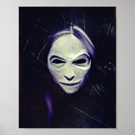 Haunted Lady Cadeaus Poster Dark Art (Voorkant)