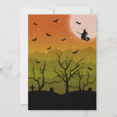 Haunted Mansion Eat Drink & be Scary Halloween Kaart (Achterkant)