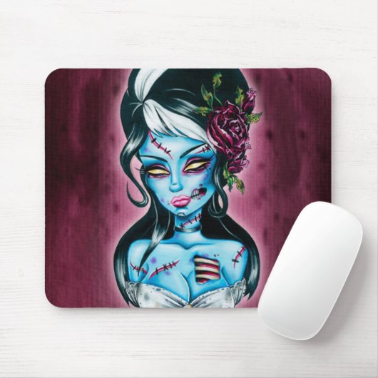 Haunted Mansion Girl Muismat (Met muis)