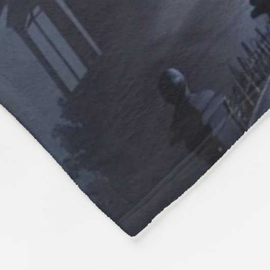 "Haunted Mansion Halloween Fleece Deken - (Hoek)