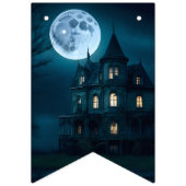 Haunted Mansion Halloween Party Banner (Eerste vlag)