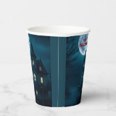 Haunted Mansion Halloween Party Papieren bekers (Rechts)