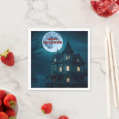 Haunted Mansion Halloween Party Papieren servetten (Insitu)