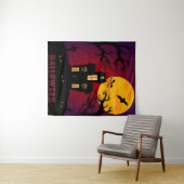 Haunted Mansion Halloween Wandkleed (In Situ (horizontaal))