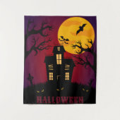 Haunted Mansion Halloween Wandkleed (Voorkant)