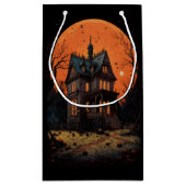 Haunted Mansion Happy Halloween Klein Cadeauzakje (Achterkant)