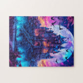 Haunted Mansion | Happy Halloween Legpuzzel (Horizontaal)