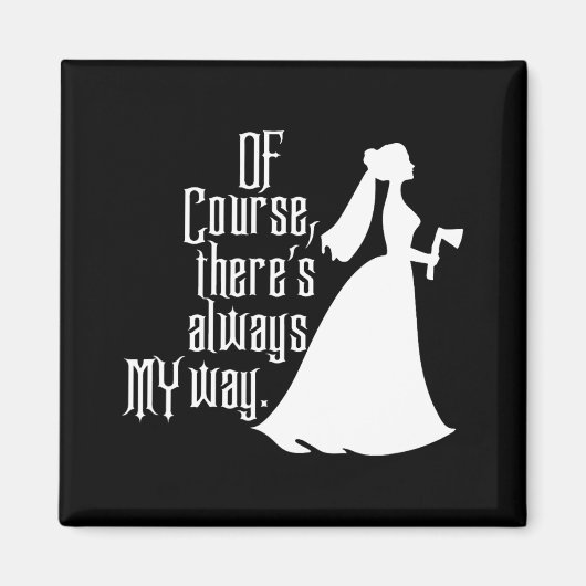 Haunted Mansion Magneet (Voorkant)