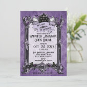 Haunted Mansion Open House (Achterste Afbeelding H Kaart (Staand voorkant)