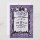 Haunted Mansion Open Huis Kaart (Voorkant)