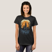 Haunted Mansion Spooky Halloween T-shirt (Voorkant volledig)