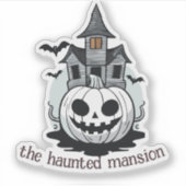 Haunted Mansion Sticker (Voorkant)