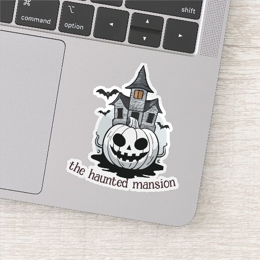 Haunted Mansion Sticker (Detail)