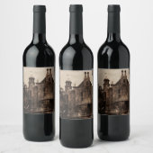 Haunted Mansion Wijn Etiket (Flessen)