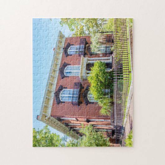 Haunted Mercer House Savannah Architecture Puzzle Legpuzzel (Verticaal)