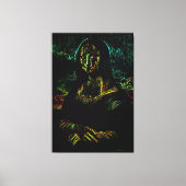 Haunted Mona Lisa Oil Canvas Afdruk (Voorkant)