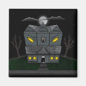 Haunted Monster House Magneet (Voorkant)