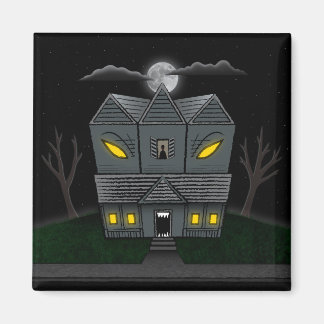 Haunted Monster House Magneet