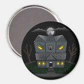 Haunted Monster House Magneet (Voorkant / Achterkant)