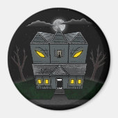 Haunted Monster House Magneet (Voorkant)