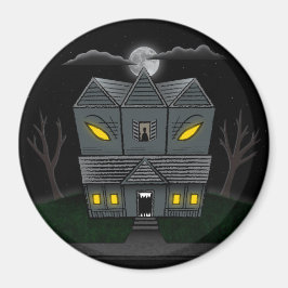 Haunted Monster House Magneet