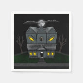 Haunted Monster House Servet (Voorkant)