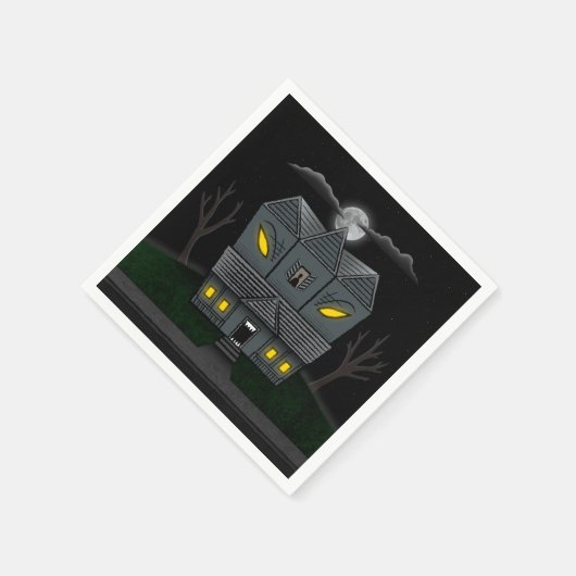 Haunted Monster House Servet (Hoek)