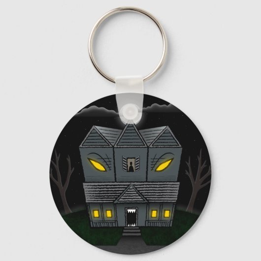 Haunted Monster House Sleutelhanger (Voorkant)