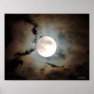 Haunted Moon Poster