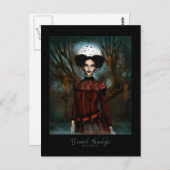 Haunted Moonlight Briefkaart (Voorkant / Achterkant)