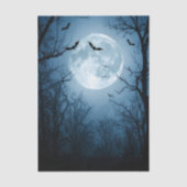 Haunted Moonlight Halloween Decoupage Tissue Paper Tissuepapier (Voorkant)