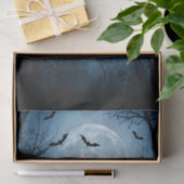 Haunted Moonlight Halloween Decoupage Tissue Paper Tissuepapier (Geschenk)