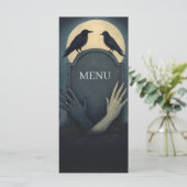 Haunted Moonlight Wedding Zombie Menu (Staand voorkant)
