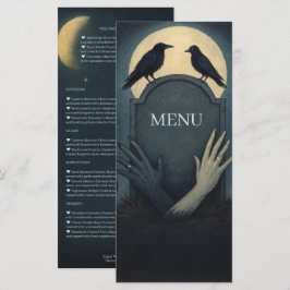 Haunted Moonlight Wedding Zombie Menu