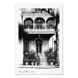 Haunted New aorleans Home 3 Foto Afdruk