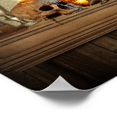 Haunted New Orleans Voodoo Spiritueel Altar Poster (Hoek)