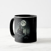 HAUNTED NIGHT Black Mug Mok (Voorkant links)