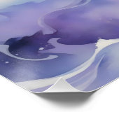 Haunted Night - Ghostly Spirit in de sterren Perfect Poster (Hoek)