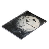 Haunted Night Halloween Notitieboek (Linkerzijde)