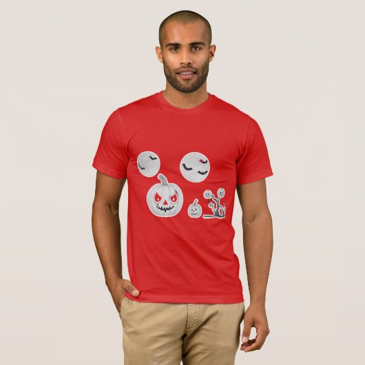 Haunted Night: Horror T-Shirt Design (Voorkant volledig)