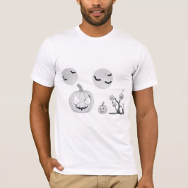 Haunted Night: Horror T-Shirt Design