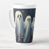 Haunted Night Illustration Latte Mok (Linkerhoek)