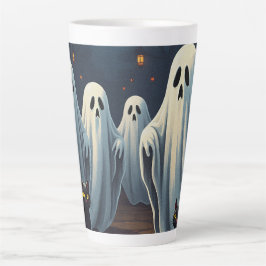 Haunted Night Illustration Latte Mok
