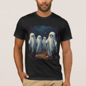 Haunted Night Illustration T-shirt (Voorkant)