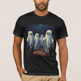 Haunted Night Illustration T-shirt