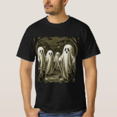 Haunted Night Illustration T-shirt (Voorkant)