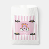 Haunted Night Party Verjaardag - Halloween nacht Bedankzakje (Voorkant)